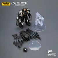 the parts of the Action Figure - JoyToy Raven Guard Dark Fury, Chooser of the Slain with Raven_s Talon claws 1 18 - Warhammer The Horus Heresy