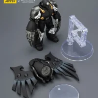 the parts of the Action Figure - JoyToy Raven Guard Dark Fury with Lightning Claws 1 18 - Warhammer The Horus Heresy rectangle image