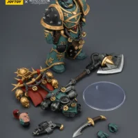 the parts of the Action Figure - JoyToy Sons of Horus Vheren Ashurhaddon (Master of the True Sons) 1 18 - Warhammer The Horus Heresy & The XVI Legion rectangle image
