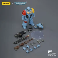 the parts of the Action Figure - JoyToy Space Wolves Intercessor with Bolt Rifle, Bolt Pistol and Chainsword 1 18 - Warhammer 40K the parts of the Action Figure - JoyToy Space Wolves Intercessor with Bolt Rifle, Bolt Pistol and Chainsword 1 18 - Warhammer 40K