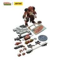 the parts of the Action Figure - Rahzar TMNT Nickelodeon 1 18 - JOYTOY Teenage Mutant Ninja Turtles in white background The Parts Of The Action Figure Rahzar Tmnt Nickelodeon 1 18 Joytoy Teenage Mutant Ninja Turtles In White Background