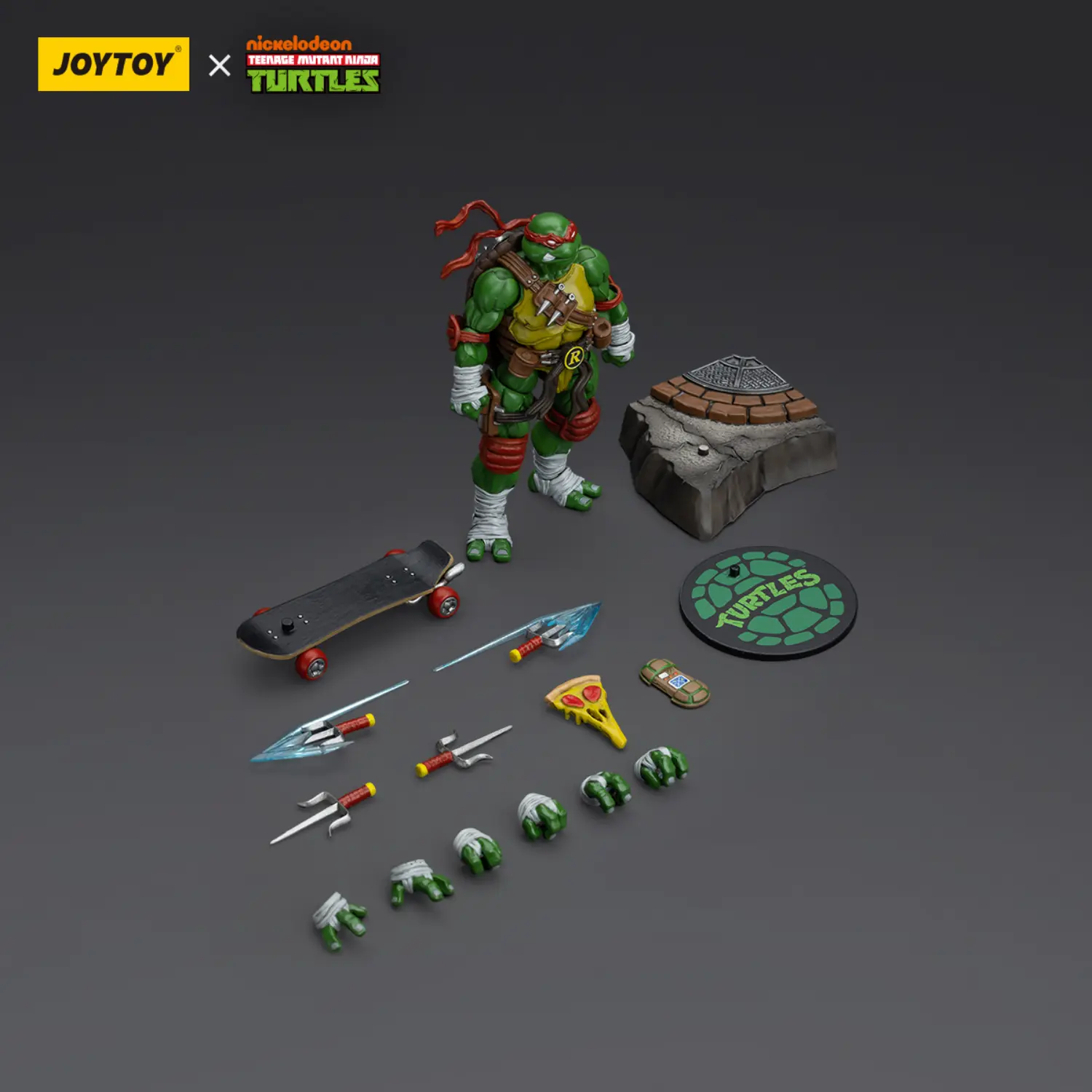 the parts of the Action Figure - Raphael TMNT Nickelodeon 1 18 - JOYTOY Teenage Mutant Ninja Turtles the parts of the Action Figure - Raphael TMNT Nickelodeon 1 18 - JOYTOY Teenage Mutant Ninja Turtles
