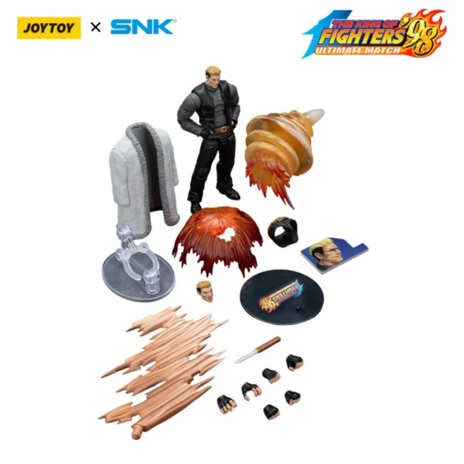 Action Figure - Ryuji Yamazaki KOF '98 UM 97 Special Team SNK 1/18 - JOYTOY The King of Fighters