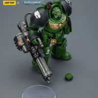 the parts of the Action Figure - Salamanders Terminator 3 with Power Fist and Assault Cannon 1 18 - JOYTOY Warhammer 40K rectangle image the parts of the Action Figure - Salamanders Terminator 3 with Power Fist and Assault Cannon 1 18 - JOYTOY Warhammer 40K rectangle image