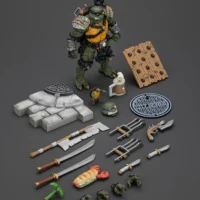 the parts of the Action Figure - Slash TMNT Nickelodeon 1 18 - JOYTOY Teenage Mutant Ninja Turtles rectangle image The Parts Of The Action Figure Slash Tmnt Nickelodeon 1 18 Joytoy Teenage Mutant Ninja Turtles Rectangle Image