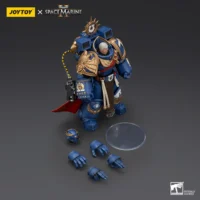 the parts of the Action Figure - Ultramarines Marneus Calgar, Chapter Master with MkX Gravis Armour and Gauntlets of Ultramar 1 18 - JOYTOY Warhammer 40K The Parts Of The Action Figure Ultramarines Marneus Calgar, Chapter Master With Mkx Gravis Armour And Gauntlets Of Ultramar 1 18 Joytoy Warhammer 40k