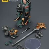 the parts of the Action Figure – JoyToy 1/18 Sons of Horus Dark Emissary Consul with Staff – Warhammer The Horus Heresy rectangle image