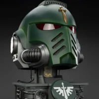 the right front of Action Figure Helmet - Dark Angels MkX 1 1 Life-Size Wearable Replica and Display Stand - JOYTOY Warhammer 40K rectangle image 2 The Right Front Of Action Figure Helmet Dark Angels Mkx 1 1 Life Size Wearable Replica And Display Stand Joytoy Warhammer 40k Rectangle Image 2