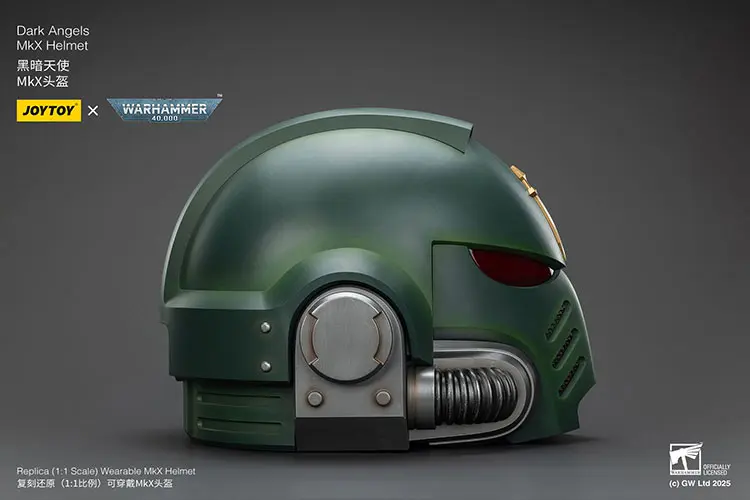 the right of Action Figure Helmet - Dark Angels MkX 1 1 Life-Size Wearable Replica - JOYTOY Warhammer 40K rectangle image The Right Of Action Figure Helmet Dark Angels Mkx 1 1 Life Size Wearable Replica Joytoy Warhammer 40k Rectangle Image