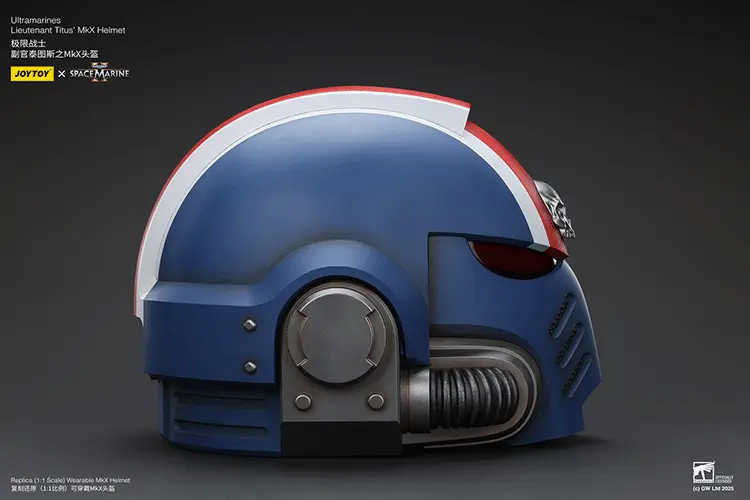 the right of Action Figure Helmet - Ultramarines Lieutenant Titus MkX 1 1 Life-Size Wearable Replica - JOYTOY Warhammer 40K rectangle image The Right Of Action Figure Helmet Ultramarines Lieutenant Titus Mkx 1 1 Life Size Wearable Replica Joytoy Warhammer 40k Rectangle Image