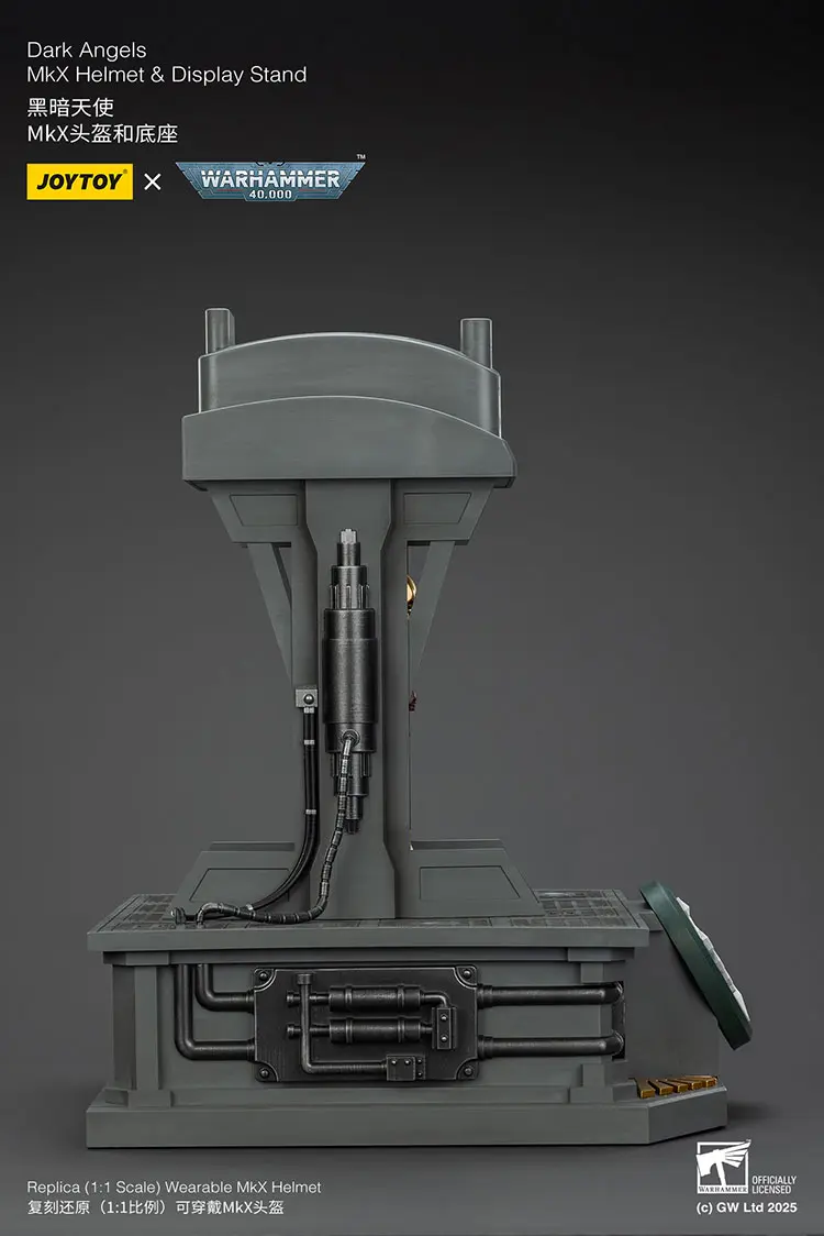 the right of the Display Stand of Action Figure Helmet - Dark Angels MkX 1 1 Life-Size Wearable Replica - JOYTOY Warhammer 40K rectangle image The Right Of The Display Stand Of Action Figure Helmet Dark Angels Mkx 1 1 Life Size Wearable Replica Joytoy Warhammer 40k Rectangle Image