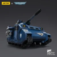 the right side of the Action Figure - JoyToy Ultramarines Predator Destructor Tank with Turret-mounted Autocannon and Sponson-mounted Heavy Bolters 1 18 - Warhammer 40K Vehicle