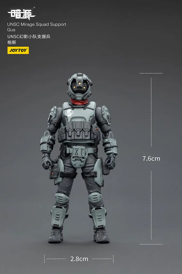 the size of Action Figure - Dark Source UNSC Mirage Squad Support - Gus 1 25 - JOYTOY Dark Source rectangle image The Size Of Action Figure Dark Source Unsc Mirage Squad Support Gus 1 25 Joytoy Dark Source Rectangle Image