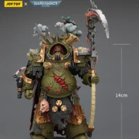 The Size Of Action Figure Death Guard Deathshroud Terminator 1 With Manreaper And Plaguespurter Gauntlet 1 18 Joytoy Warhammer 40k Rectangle Image