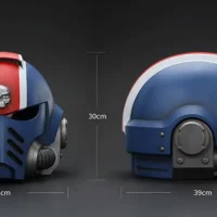 the size of Action Figure Helmet - Ultramarines Lieutenant Titus MkX 1 1 Life-Size Wearable Replica - JOYTOY Warhammer 40K rectangle image The Size Of Action Figure Helmet Ultramarines Lieutenant Titus Mkx 1 1 Life Size Wearable Replica Joytoy Warhammer 40k Rectangle Image