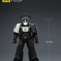 The Size Of Action Figure Raven Guard Mkvi Tactical Sergeant With Power Sword, Bolter And Plasma Pistol 1 18 Jotyoy Warhammer The Horus Heresy Rectangle Image