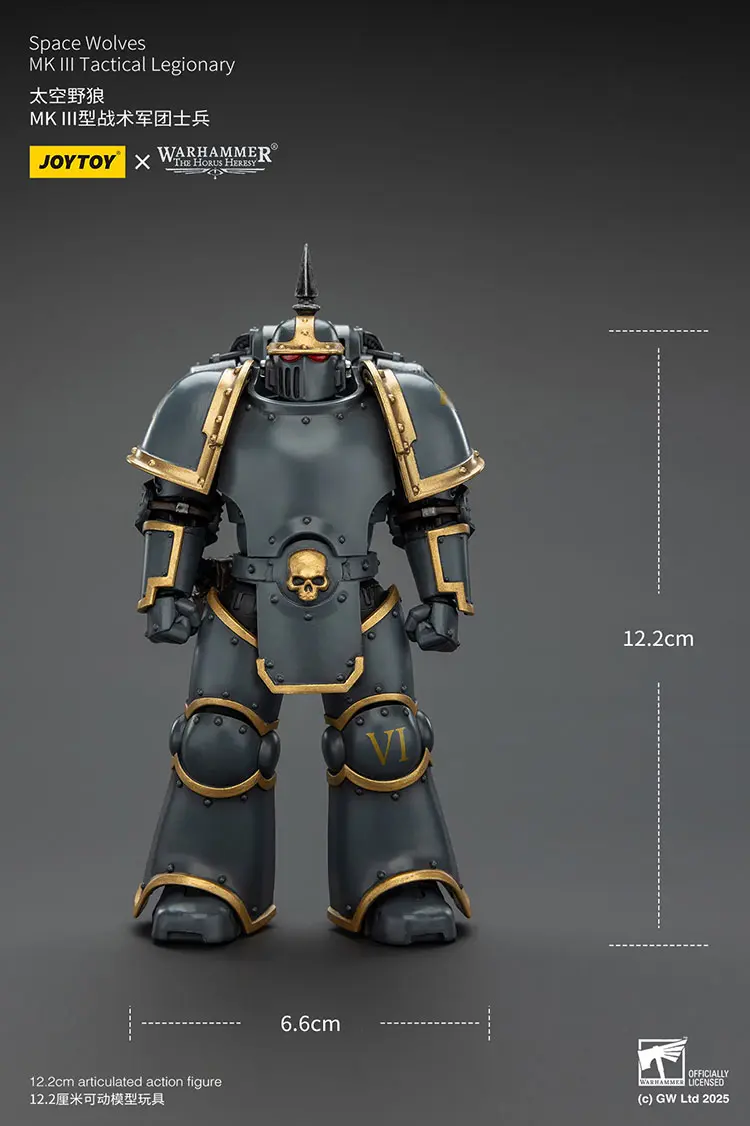 the size of Action Figure - Space Wolves MkIII Tactical Legionary 1 18 - JOTYOY Warhammer The Horus Heresy rectangle image The Size Of Action Figure Space Wolves Mkiii Tactical Legionary 1 18 Jotyoy Warhammer The Horus Heresy Rectangle Image