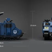 the size of Action Figure Vehicle - Ultramarines Razorback with Twin Lascannon 1 18 - JOYTOY Warhammer 40K rectangle image The Size Of Action Figure Vehicle Ultramarines Razorback With Twin Lascannon 1 18 Joytoy Warhammer 40k Rectangle Image