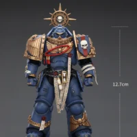 the size of t he Action Figure - JOYTOY Ultramarines Heavy Relic Primus Armor with Heavy Relic Bolt Rifle 1 18 - Warhammer 40K rectangle image
