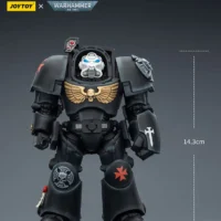 the size of the Action Figure - Black Templars Terminator 2 with Power Fist and Storm Bolter 1 18 - JOYTOY Warhammer 40K rectangle image the size of the Action Figure - Black Templars Terminator 2 with Power Fist and Storm Bolter 1 18 - JOYTOY Warhammer 40K rectangle image