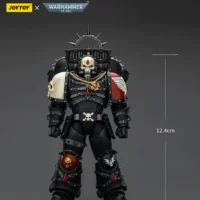The Size Of The Action Figure Blood Angels Lemartes With Jump Pack, Blood Crozius And Absolver Bolt Pistol 1 18 Joytoy Warhammer 40k Rectangle Image