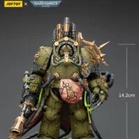 the size of the Action Figure - JoyToy Death Guard Lord of Virulence with Power Fist and Twin Plague Spewer 1 18 - Warhammer 40K in rectangle image the size of the Action Figure - JoyToy Death Guard Lord of Virulence with Power Fist and Twin Plague Spewer 1 18 - Warhammer 40K in rectangle image