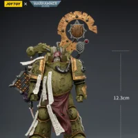 the size of the Action Figure - JoyToy Death Guard Tallyman with Plasma Pistol 1 18 - Warhammer 40K rectangle image