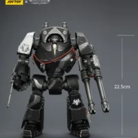 the size of the Action Figure - JoyToy Raven Guard Contemptor Dreadnought with Gravis Autocannon and Chainfist 1 18 - Warhammer The Horus Heresy rectangle image