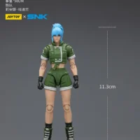 the size of the Action Figure - Leona Heidern KOF _98 UM Ikari Warriors Team SNK 1 18 - JOYTOY The King of Fighters rectangle image