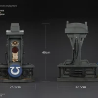 the size of the Display Stand of Action Figure Helmet - Ultramarines Lieutenant Titus' MkX Helmet 1 1 Life-Size Wearable Replica - JOYTOY Warhammer 40K rectangle image The Size Of The Display Stand Of Action Figure Helmet Ultramarines Lieutenant Titus' Mkx Helmet 1 1 Life Size Wearable Replica Joytoy Warhammer 40k Rectangle Image