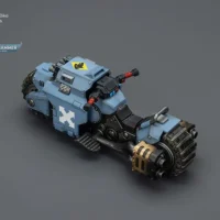 the upward left back of the Action Figure Vehicle - Space Wolves Raider-pattern Combat Bike with twin-linked bolt rifles 1 18 - JOYTOY Warhammer 40K rectangle image The Upward Left Back Of The Action Figure Vehicle Space Wolves Raider Pattern Combat Bike With Twin Linked Bolt Rifles 1 18 Joytoy Warhammer 40k Rectangle Image