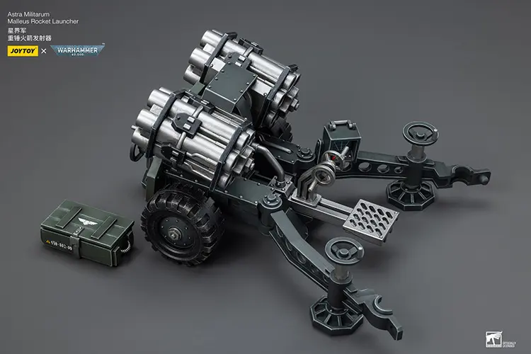 the upward left back of the Malleus Rocket Launcher of Action Figure - Astra Militarum Ordnance Team 1 18 - JOYTOY Warhammer 40K rectangle image The Upward Left Back Of The Malleus Rocket Launcher Of Action Figure Astra Militarum Ordnance Team 1 18 Joytoy Warhammer 40k Rectangle Image