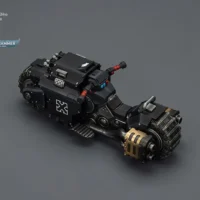 the upward left front of Action Figure Vehicle - Raven Guard Raider-pattern Combat Bike with twin-linked bolt rifles 1 18 - JOYTOY Warhammer 40K rectangle image The Upward Left Front Of Action Figure Vehicle Raven Guard Raider Pattern Combat Bike With Twin Linked Bolt Rifles 1 18 Joytoy Warhammer 40k Rectangle Image