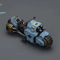 the upward left front of Action Figure Vehicle - Space Wolves Raider-pattern Combat Bike with twin-linked bolt rifles 1 18 - JOYTOY Warhammer 40K rectangle imag The Upward Left Front Of Action Figure Vehicle Space Wolves Raider Pattern Combat Bike With Twin Linked Bolt Rifles 1 18 Joytoy Warhammer 40k Rectangle Imag