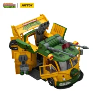 the upward of the Vehicle Model - Turtle Van (Party Wagon) TMNT Nickelodeon 1 18 - JOYTOY Teenage Mutant Ninja Turtles in white background The Upward Of The Vehicle Model Turtle Van (party Wagon) Tmnt Nickelodeon 1 18 Joytoy Teenage Mutant Ninja Turtles In White Background