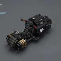 the upward right back of Action Figure Vehicle - Raven Guard Raider-pattern Combat Bike with twin-linked bolt rifles 1 18 - JOYTOY Warhammer 40K rectangle image The Upward Right Back Of Action Figure Vehicle Raven Guard Raider Pattern Combat Bike With Twin Linked Bolt Rifles 1 18 Joytoy Warhammer 40k Rectangle Image