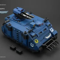 the upward right front of Action Figure Vehicle - Ultramarines Razorback with Twin Lascannon 1 18 - JOYTOY Warhammer 40K rectangle image The Upward Right Front Of Action Figure Vehicle Ultramarines Razorback With Twin Lascannon 1 18 Joytoy Warhammer 40k Rectangle Image
