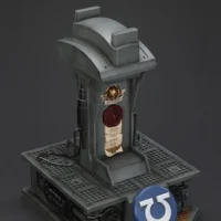 the upward right front of the Display Stand of Action Figure Helmet - Ultramarines Lieutenant Titus' MkX Helmet 1 1 Life-Size Wearable Replica - JOYTOY Warhammer 40K rectangle image The Upward Right Front Of The Display Stand Of Action Figure Helmet Ultramarines Lieutenant Titus' Mkx Helmet 1 1 Life Size Wearable Replica Joytoy Warhammer 40k Rectangle Image