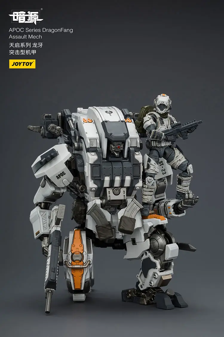 Action Figure - APOC DragonFang Assault Mech with Assaulter Albedo 1 25 - JOYTOY Dark Source rectangle image 9 Action Figure Apoc Dragonfang Assault Mech With Assaulter Albedo 1 25 Joytoy Dark Source Rectangle Image 9