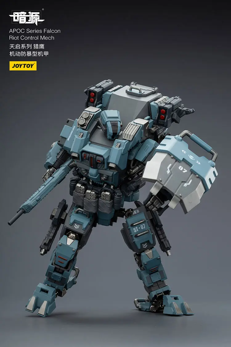 Action Figure Apoc Falcon Riot Control Mech ST-8607 Without Unsc Sniper Foster 1 25 Joytoy Dark Source Rectangle Image 3