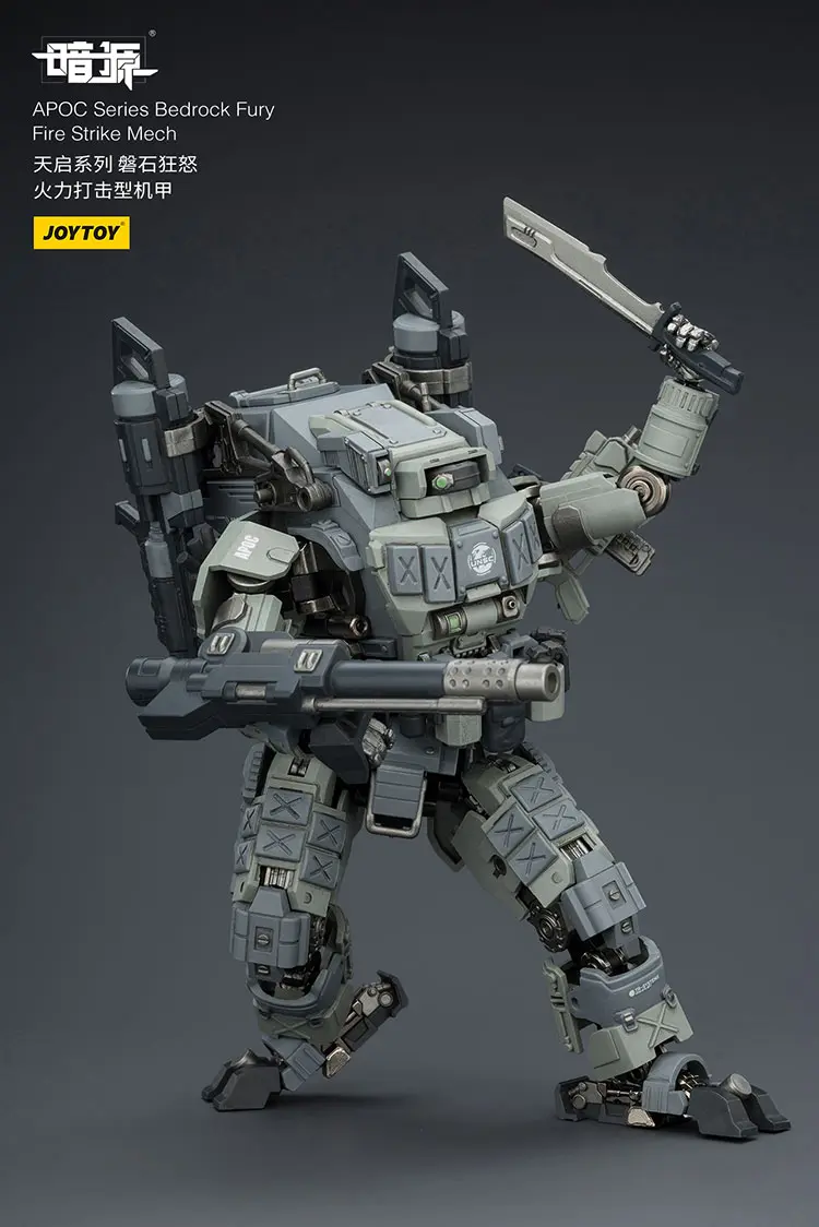 Action Figure - APOC Series Bedrock Fury Fire Strike Mech ST-8618 without UNSC Assaulter Lucas 1 25 - JOYTOY Dark Source rectangle image 6 Action Figure Apoc Series Bedrock Fury Fire Strike Mech St 8618 Without Unsc Assaulter Lucas 1 25 Joytoy Dark Source Rectangle Image 6
