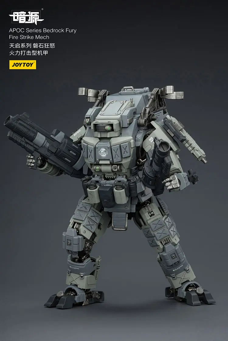 Action Figure - APOC Series Bedrock Fury Fire Strike Mech ST-8618 without UNSC Assaulter Lucas 1 25 - JOYTOY Dark Source rectangle image 7 Action Figure Apoc Series Bedrock Fury Fire Strike Mech St 8618 Without Unsc Assaulter Lucas 1 25 Joytoy Dark Source Rectangle Image 7