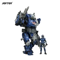 Action Figure Apoc Series Crusher Rapid Assault Mech St 8628 And Unsc Assaulter Fjord 1 25 Joytoy Dark Source In White Background 5