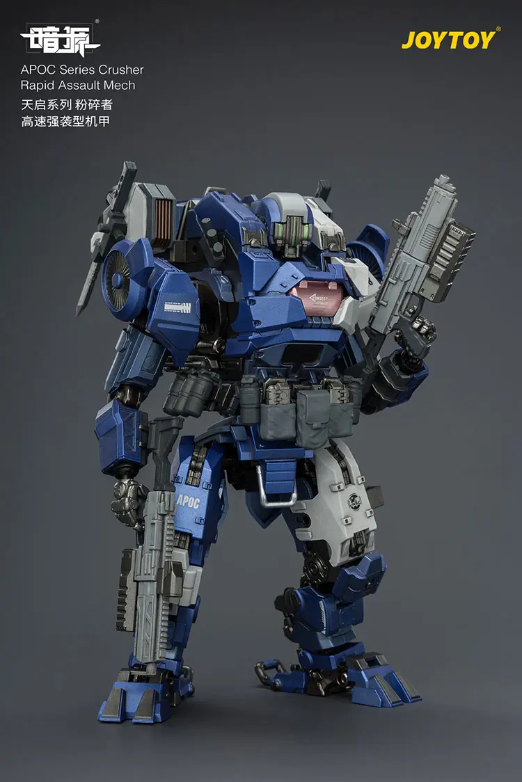 Action Figure Apoc Series Crusher Rapid Assault Mech St 8628 Without Unsc Assaulter Fjord 1 25 Joytoy Dark Source Rectangle Image 1