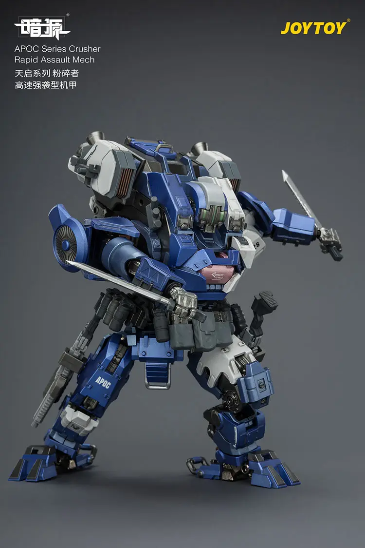 Action Figure Apoc Series Crusher Rapid Assault Mech St 8628 Without Unsc Assaulter Fjord 1 25 Joytoy Dark Source Rectangle Image 5