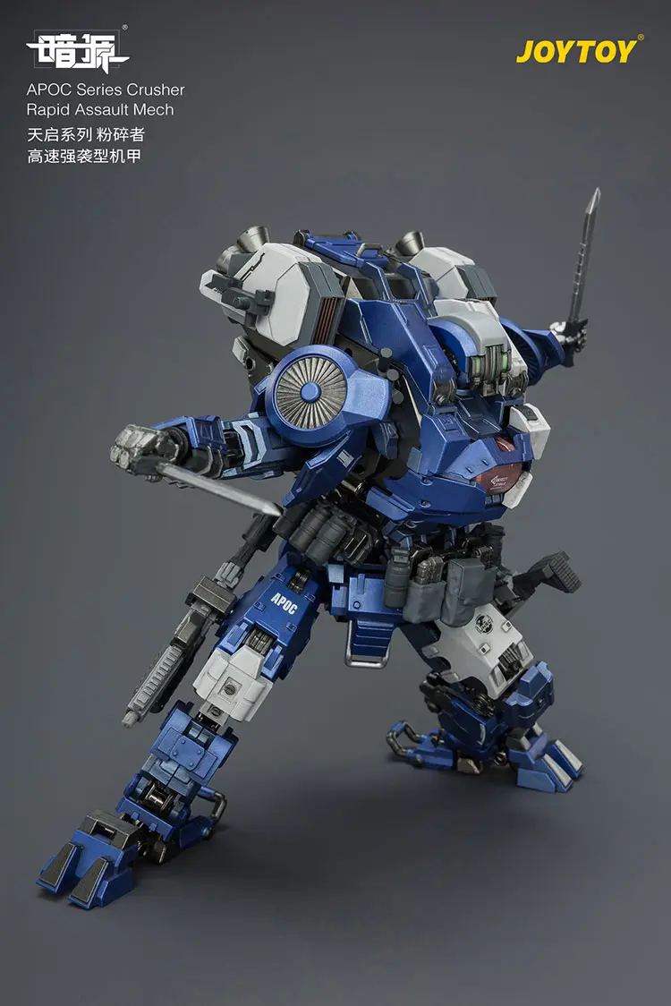 Action Figure Apoc Series Crusher Rapid Assault Mech St 8628 Without Unsc Assaulter Fjord 1 25 Joytoy Dark Source Rectangle Image 6