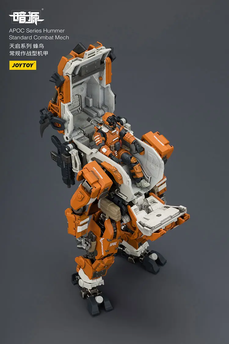Action Figure - APOC Series Hummer Standard Combat Mech with Steel Ride Corps Engineer Chris 1 25 - JOYTOY Dark Source rectangle image 10 Action Figure Apoc Series Hummer Standard Combat Mech With Steel Ride Corps Engineer Chris 1 25 Joytoy Dark Source Rectangle Image 10