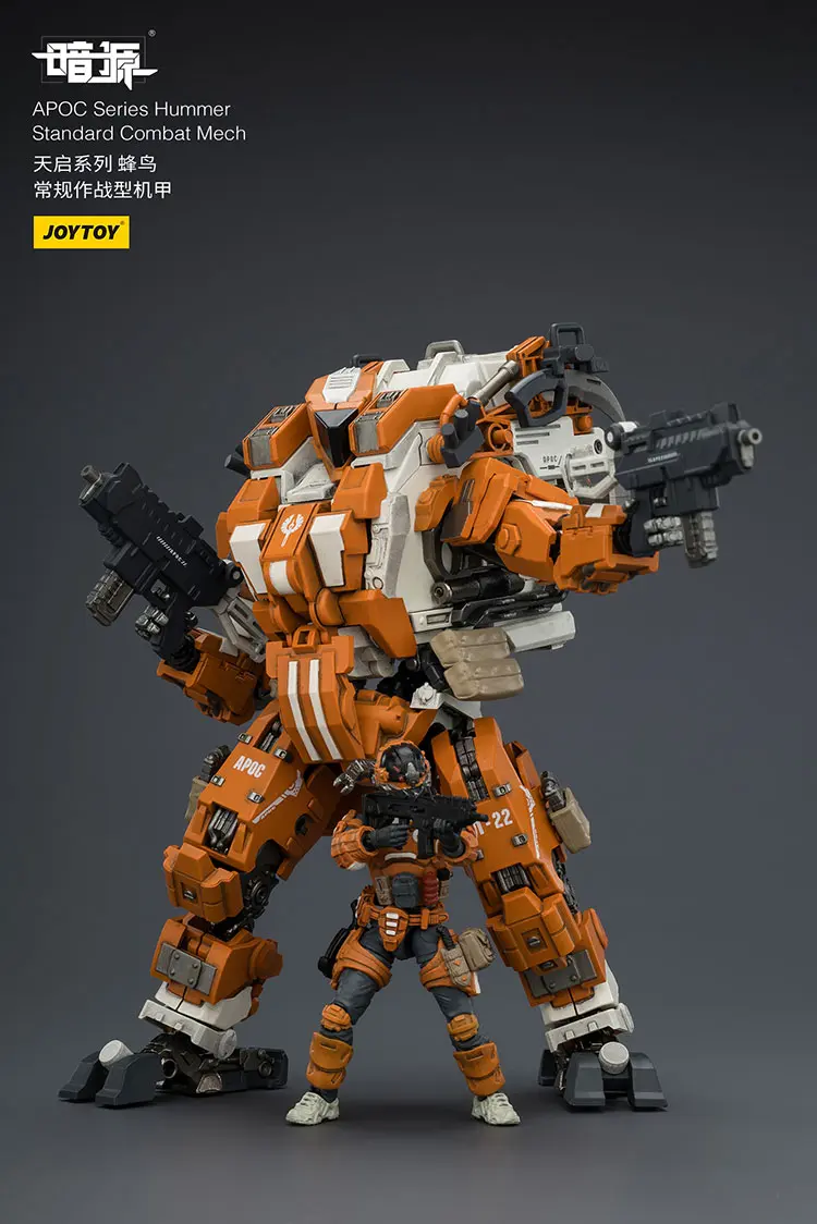 Action Figure - APOC Series Hummer Standard Combat Mech with Steel Ride Corps Engineer Chris 1 25 - JOYTOY Dark Source rectangle image 8 Action Figure Apoc Series Hummer Standard Combat Mech With Steel Ride Corps Engineer Chris 1 25 Joytoy Dark Source Rectangle Image 8