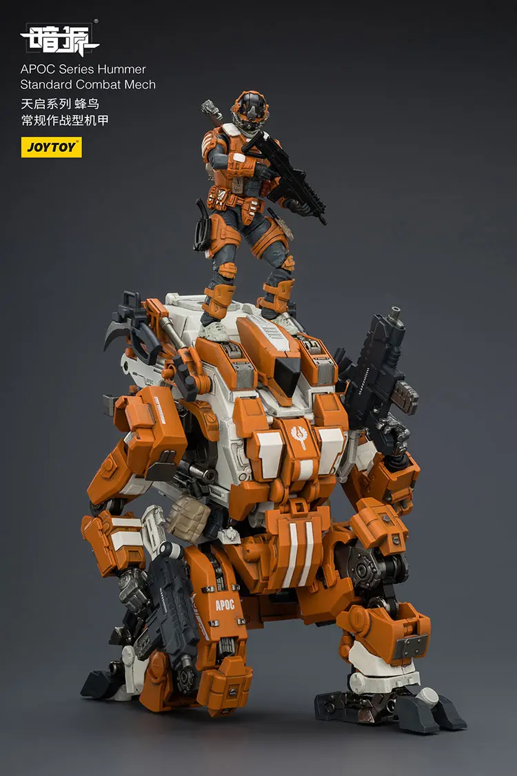 Action Figure - APOC Series Hummer Standard Combat Mech with Steel Ride Corps Engineer Chris 1 25 - JOYTOY Dark Source rectangle image 9 Action Figure Apoc Series Hummer Standard Combat Mech With Steel Ride Corps Engineer Chris 1 25 Joytoy Dark Source Rectangle Image 9