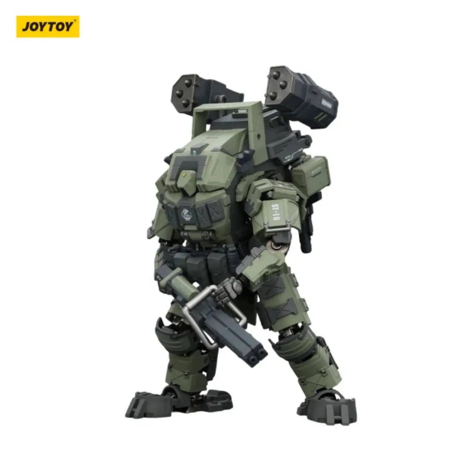 Action Figure Apoc Series Iron Assault Fire Support Mech St 8610 Without Steel Ride Corps Assaulter Marco 1 25 Joytoy Dark Source In White Background 6